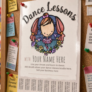 Mooie Balletles Dansles Tearsheet Flyer