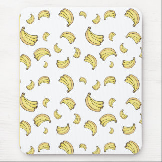 Mooie Bananenprint | Met de Hand Getekende Banaan Muismat
