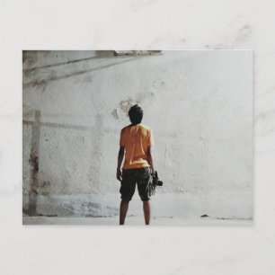 Mooie basketbal fotografie briefkaart