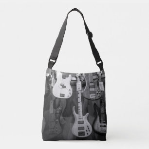 Mooie bass Guitar Crossbody Tas