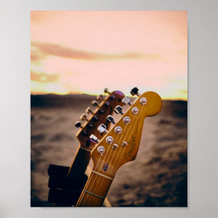 Mooie bass Guitar Poster