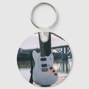 Mooie bass Guitar Sleutelhanger