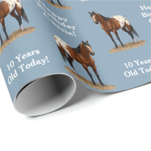 Mooie Bay Appaloosa Horse Cadeaupapier