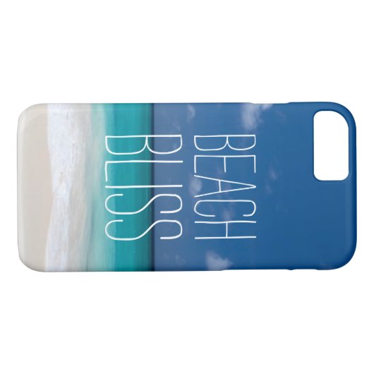 Mooie Beach Bliss Case-Mate iPhone Case (Achterkant (Horizontaal))