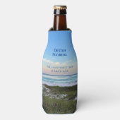 Mooie Beach Event Custom Sunset Fotografie Flesjeskoeler (Fles Voorkant)