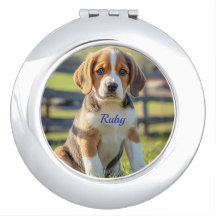 Mooie Beagle gepersonaliseerd