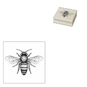 Mooie BEE Scrapbooking Rubberstempel (Gestempeld)