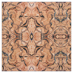 Mooie Beige Zwarte Marmer Kunst Stof