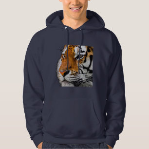 Mooie Bengaalse Tijger Gezicht Foto Hoodie