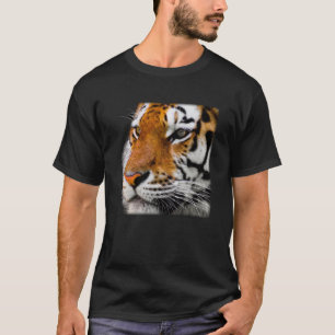 Mooie Bengal Tiger Face Foto T-Shirt