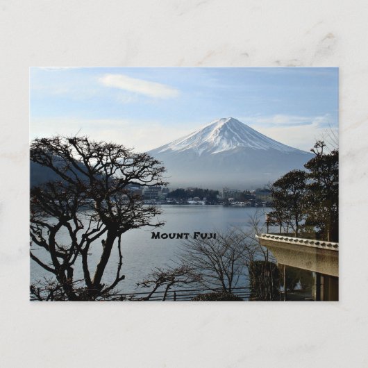 Mooie berg Fuji Briefkaart (Voorkant)