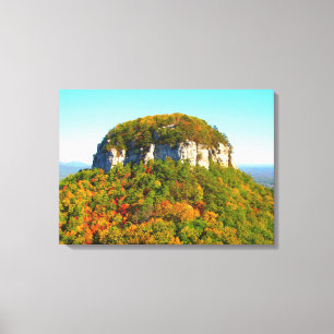 Mooie berglandschap canvas afdruk