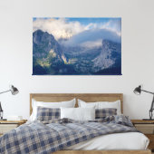 Mooie berglandschappen canvas afdruk (Insitu (Slaapkamer))