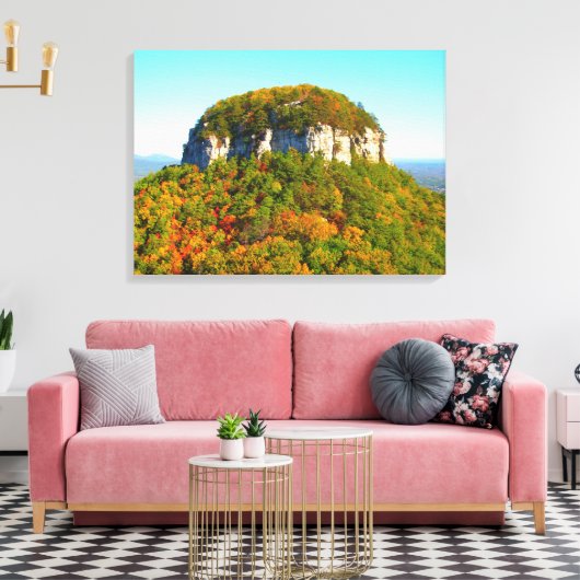 Mooie berglandschappen canvas afdruk (Insitu (Woonkamer))
