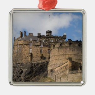 Mooie beroemde reus Edinburgh Castle in Metalen Ornament