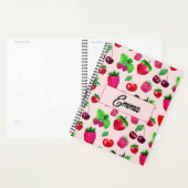 Mooie bes fruit aangepaste naam planner (Display)