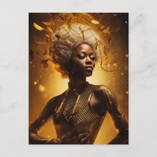 Mooie beschermer van de honingbijen briefkaart (Voorkant)