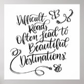 Mooie bestemmingen poster (Voorkant)