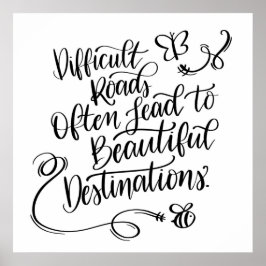 Mooie bestemmingen poster