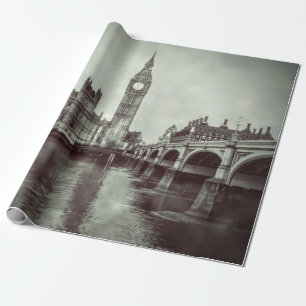 Mooie Big Ben House in Londen Cadeaupapier