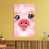 Mooie Biggetjes Canvas Print (Insitu (Woonkamer))