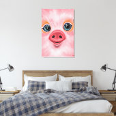 Mooie Biggetjes Canvas Print (Insitu (Slaapkamer))