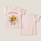 Mooie bij (Ontwerp Voorkant & Achterkant)