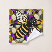 Mooie bijen bad handdoek (Wasdoekje)