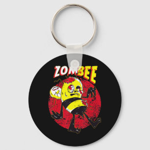 Mooie bijenteelt Zombie Honeybee Zombee Bijenteler Sleutelhanger
