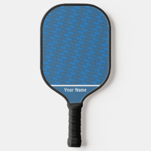 Mooie Blauwe Baksteen Oefen Pro Pickleball Paddle