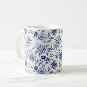 Mooie Blauwe Bloemen Koffiemok