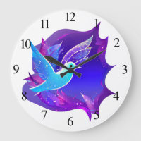 Mooie blauwe dove