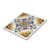 💛 🤍 mooie blauwe en gele Azulejos, Tegeltje (Zijkant)