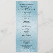 Mooie Blauwe Glitters - Programma (Voorkant)