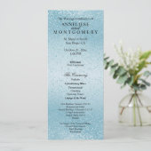 Mooie Blauwe Glitters - Programma (Staand voorkant)