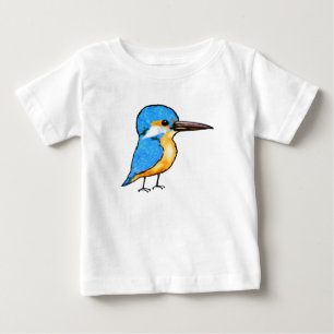 Mooie Blauwe IJsvogel Vogel Kunst
