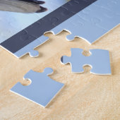 Mooie Blauwe Jay; Bird Lover Legpuzzel (Zijkant)