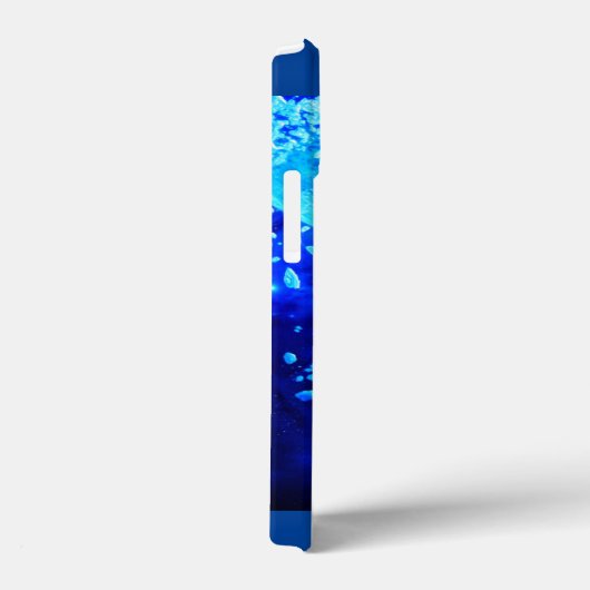 Mooie blauwe oogooroe  Case-Mate iPhone case (Achterkant / Rechts)