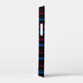 Mooie blauwe roze strepen Case-Mate iPhone case (Achterkant / Rechts)