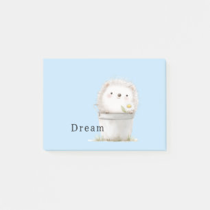 Mooie Blauwe Tuin Egel in Emmer Post-it® Notes