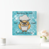 Mooie Blauwe Uil Keuken Klok (Huis)