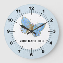 Mooie blauwe vlinder