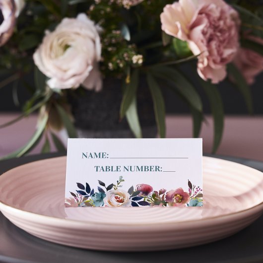 Mooie bloei Waterverf van de Floral Spring Wedding