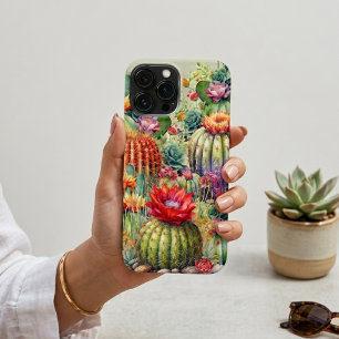 Mooie Bloeiende Cactussen iPhone 13 Pro Max Hoesje