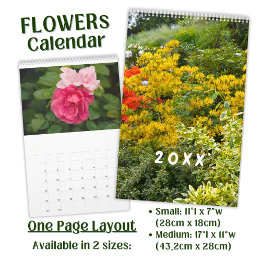 Mooie Bloem Foto lang - Kalender