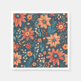 Mooie bloem inspiratie  servet