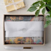 Mooie Bloem Meisjes3 Tissuepapier (Geschenk)