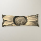 Mooie bloem op abstracte achtergrond lichaamskussen (Achterkant)