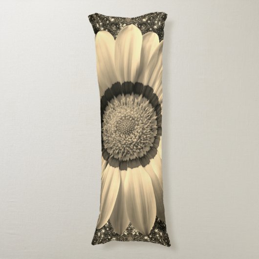 Mooie bloem op abstracte achtergrond lichaamskussen (Voorkant Verticaal)