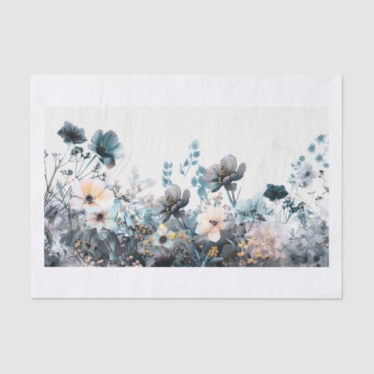 Mooie bloemen17 tissuepapier (Voorkant)